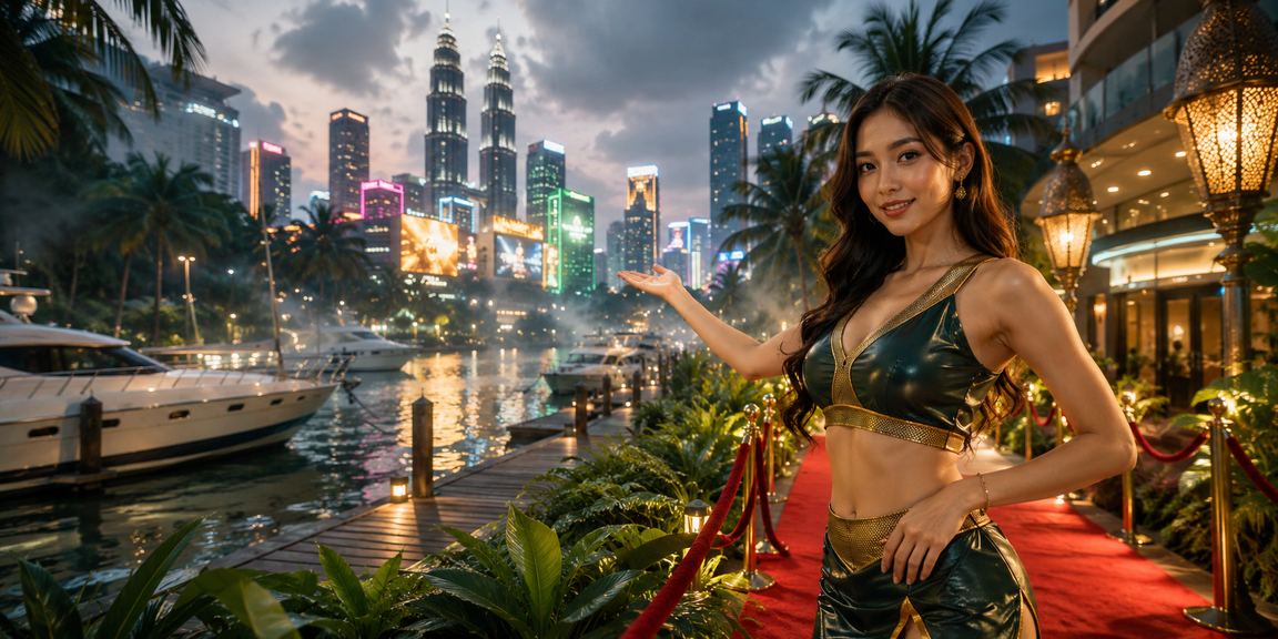 Suasana meja Poker kasino hiburan Kuala Lumpur dalam platform re5 Malaysia