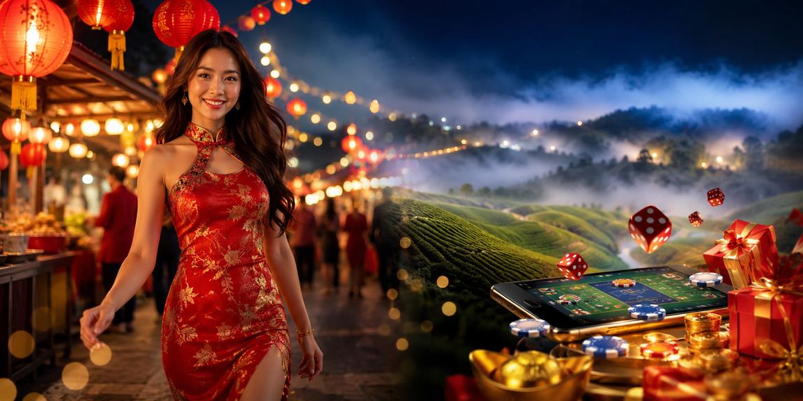 Suasana pertaruhan kasino gaya Malaysia dengan meja Poker dalam talian re5